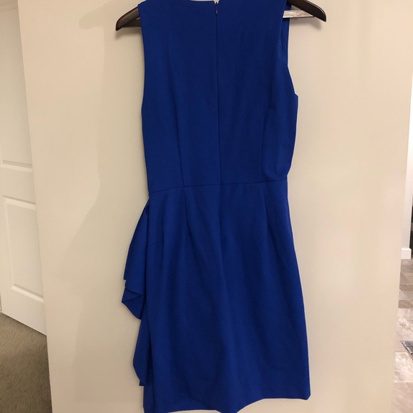 Sapphire Blue Cocktail Dress - Picture 2 of 4